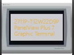2711P-T12W22D9P Γραφικό τερματικό PanelView Plus 7