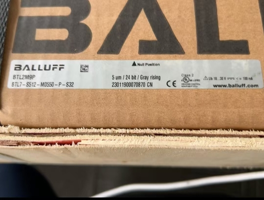 BTL7-E500-M0350-H-S32 Balluff Αισθητήρας μικροπυκνωτικού μετασχηματιστή 2kg Γραμμικό εύρος 25-4000mm Αλουμινένιο περίβλημα