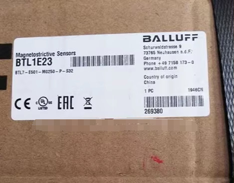 Balluff BTL7-E501-M0203-Z-S32 Αισθητήρας μικροπυκνωτικού μετατροπέα για γραμμικό εύρος 25-7620 mm